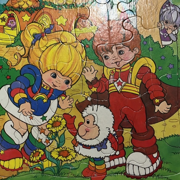 Vintage Rainbow Bright Puzzle 1983 - Picture 4 of 7